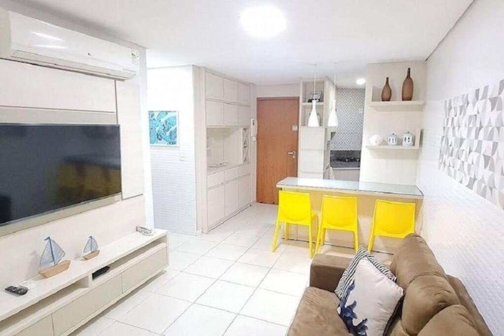 Flat Beira Mar - Carneiros Beach Resort Tamandaré Exteriör bild